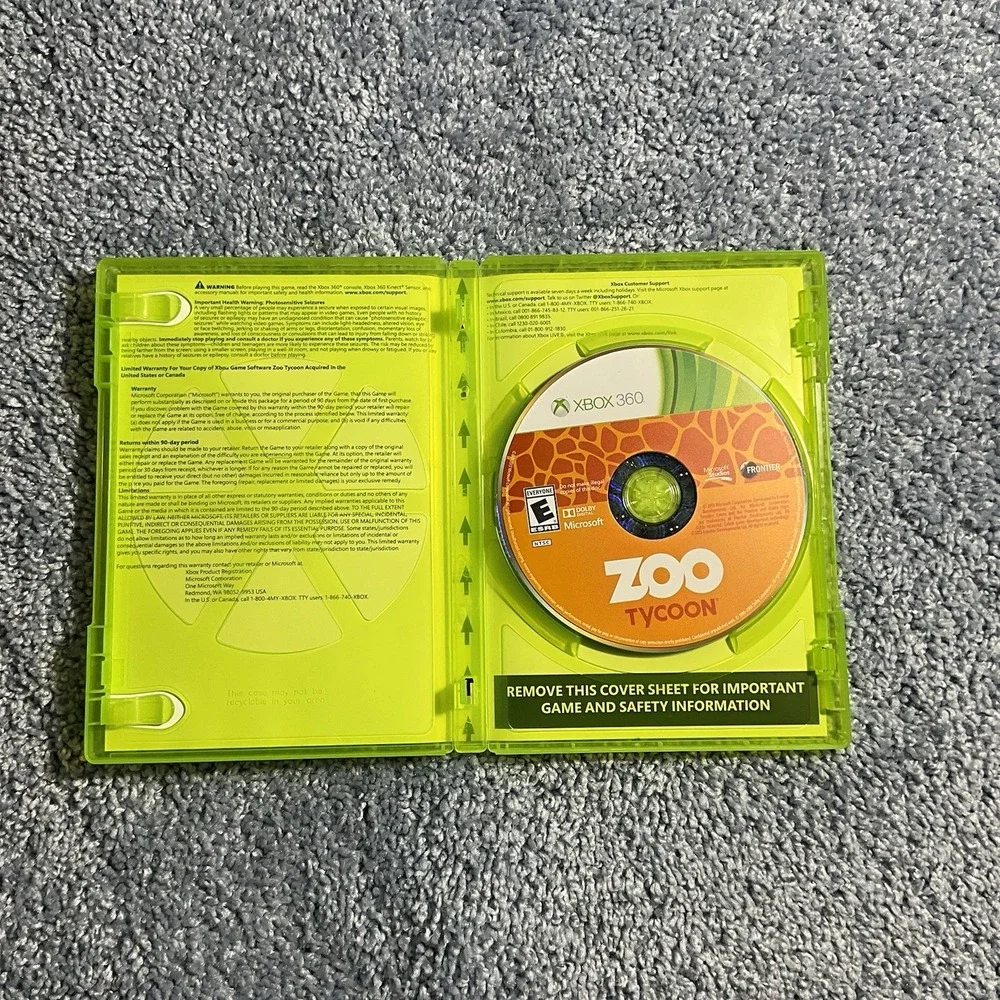 Zoo Tycoon (Microsoft Xbox 360, 2013)